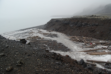 Glacifluvial river