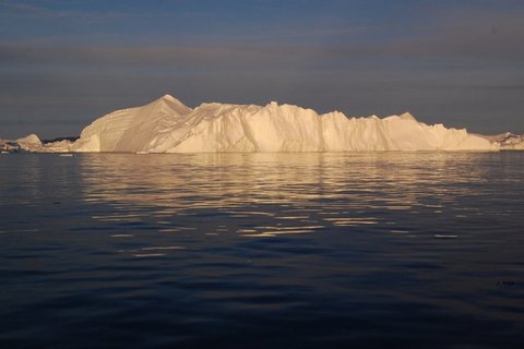 Isberg i isfjorden, Grnland