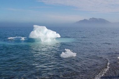 Iceberg on Spitsbergen