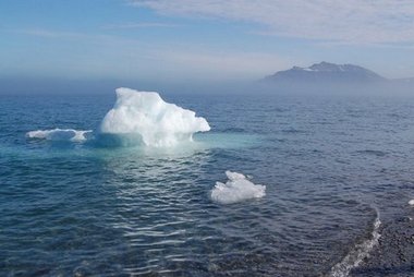 Isberg i Spitsbergen