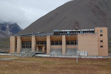 Pyramiden, spkstad, Svalbard