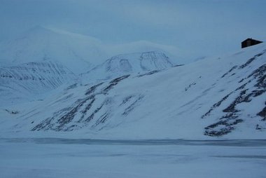 Pingo on Svalbard