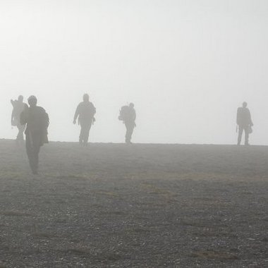 UNIS students on fieldwork