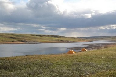 Lgerplats i Taimyr