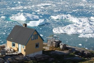 Isberg vid Illulissat, Grnland